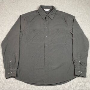 Clothing Arts P Cubed Shirt Men's Size M Long Sleeve Button Up Pick Pocket Proof